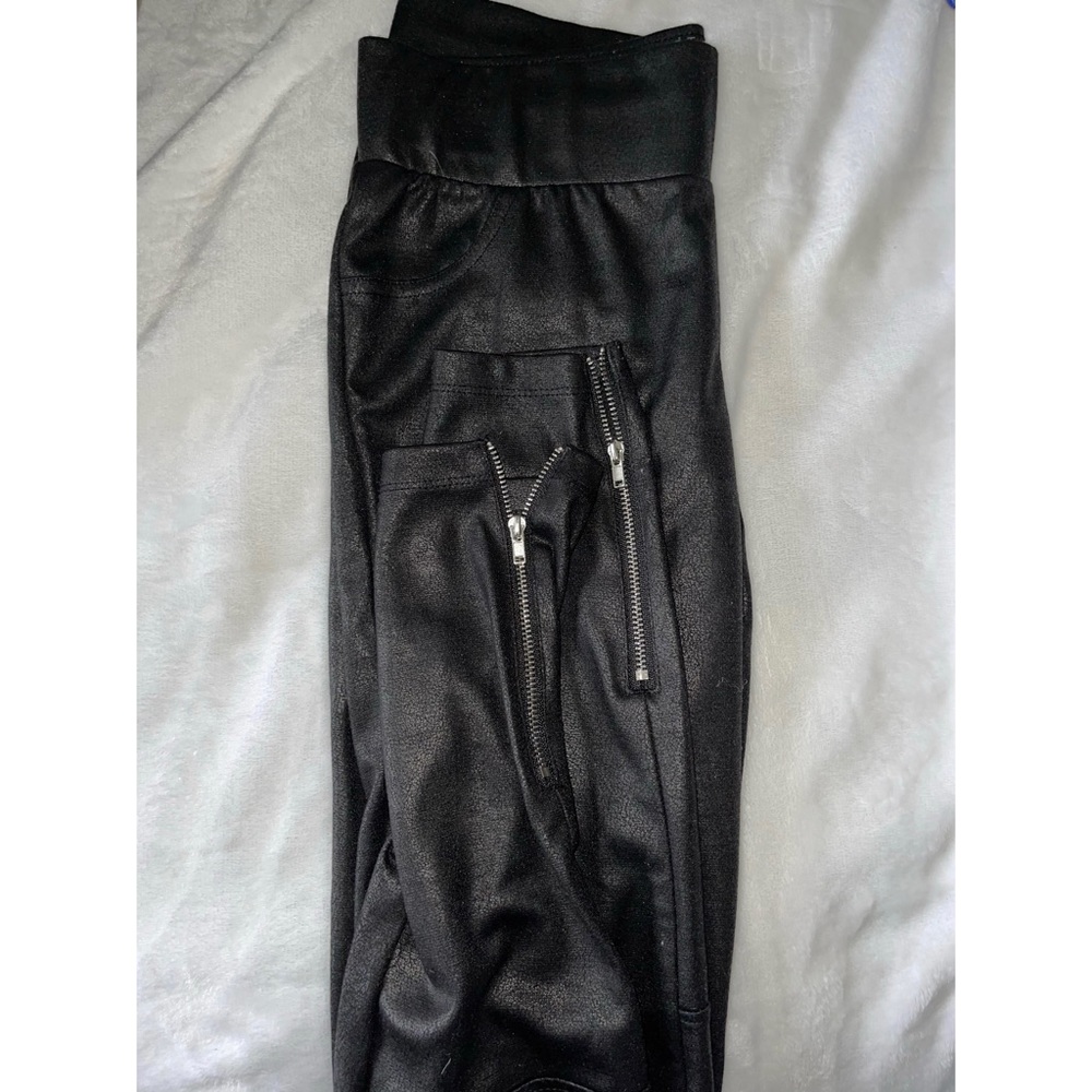 New York & Company Brushed Metallic Legging